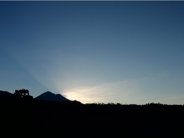 Amanecer desde el mirador